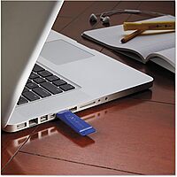 VERBATIM USB 2.0 Retractable Cap-less Flash Drive - Universally Compatible