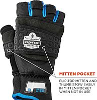ERGODYNE ProFlex 816 Thermal Flip-Top Gloves