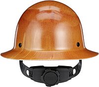MSA Skullgard Full-Brim Hard Hat with Fas-Trac III Ratchet Suspension
