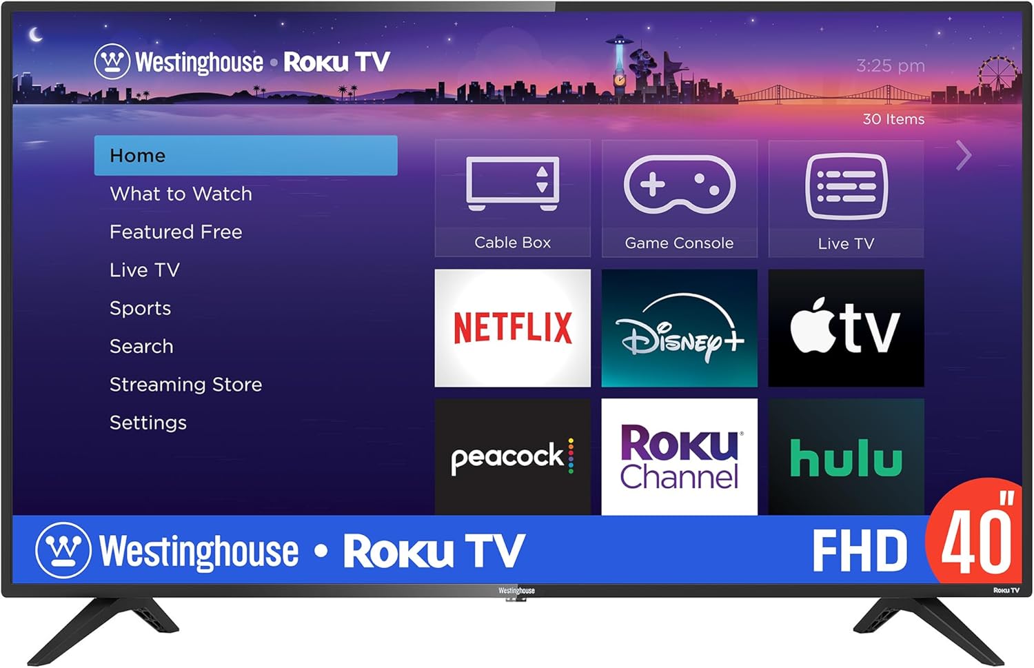 Westinghouse Roku TV inteligente de 40 pulgadas Westinghouse Roku TV inteligente de 40 pulgadas