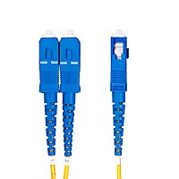 StarTech.com OS2 Single Mode Duplex Fiber Optic Patch Cable, 9/125, 100G, LSZH