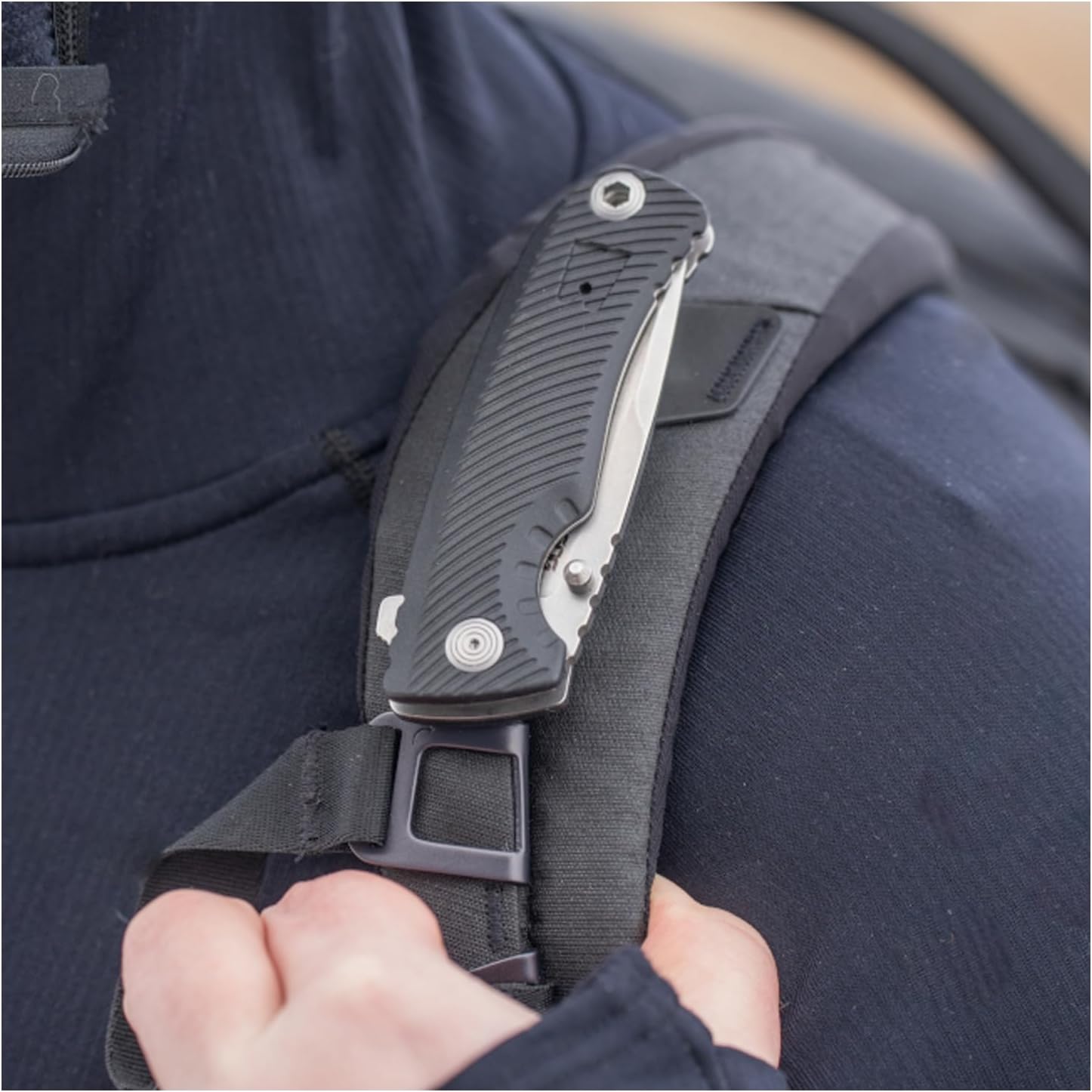 SOG Tellus ATK Assisted-Opening Frame Lock Folding Knife