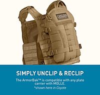 CAMELBAK Armorbak Tactical Hydration Pack with 3L/100oz Mil Spec Crux Reservoir