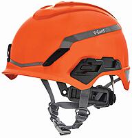 MSA V-Gard H1 Helmet with Fas-Trac III Ratchet Suspension