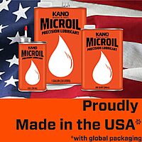 Kroil Microil Precision Lubricant (Liquid-1 Quart Can-Single) | Multipurpose Drip Oil for Long-Lasting Instrument