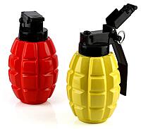 Caliber Gourmet Condiment Dispenser Set. Grenade Shape for BBQ Grill, Camping & Picnics, Ketchup Mustard Bundle Set, Red & Yellow, Home & Kitchen,Tactical Combat Design,Squeeze Bottles, Christmas Gift