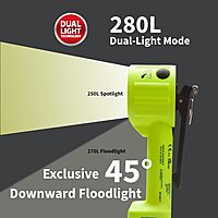 Nightstick INTRANT DUO TURBO Intrinsically Safe Dual-Light Angle Light - 4 AA