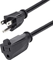 StarTech.com Power Extension Cord NEMA 5-15R to NEMA 5-15P