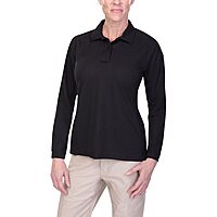 Vertx Womens ColdBlack Long Sleeve Tactical Polo Shirt