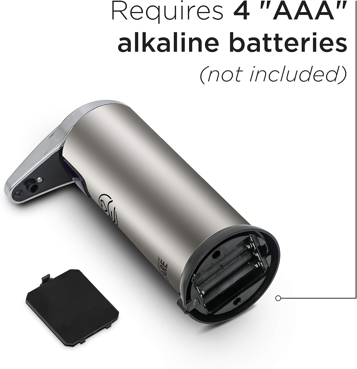 Touchless Soap, Hand Sanitizer Dispenser – Battery Operated Automatic Soap Dispenser with Dripless Design - / 7.5 oz)