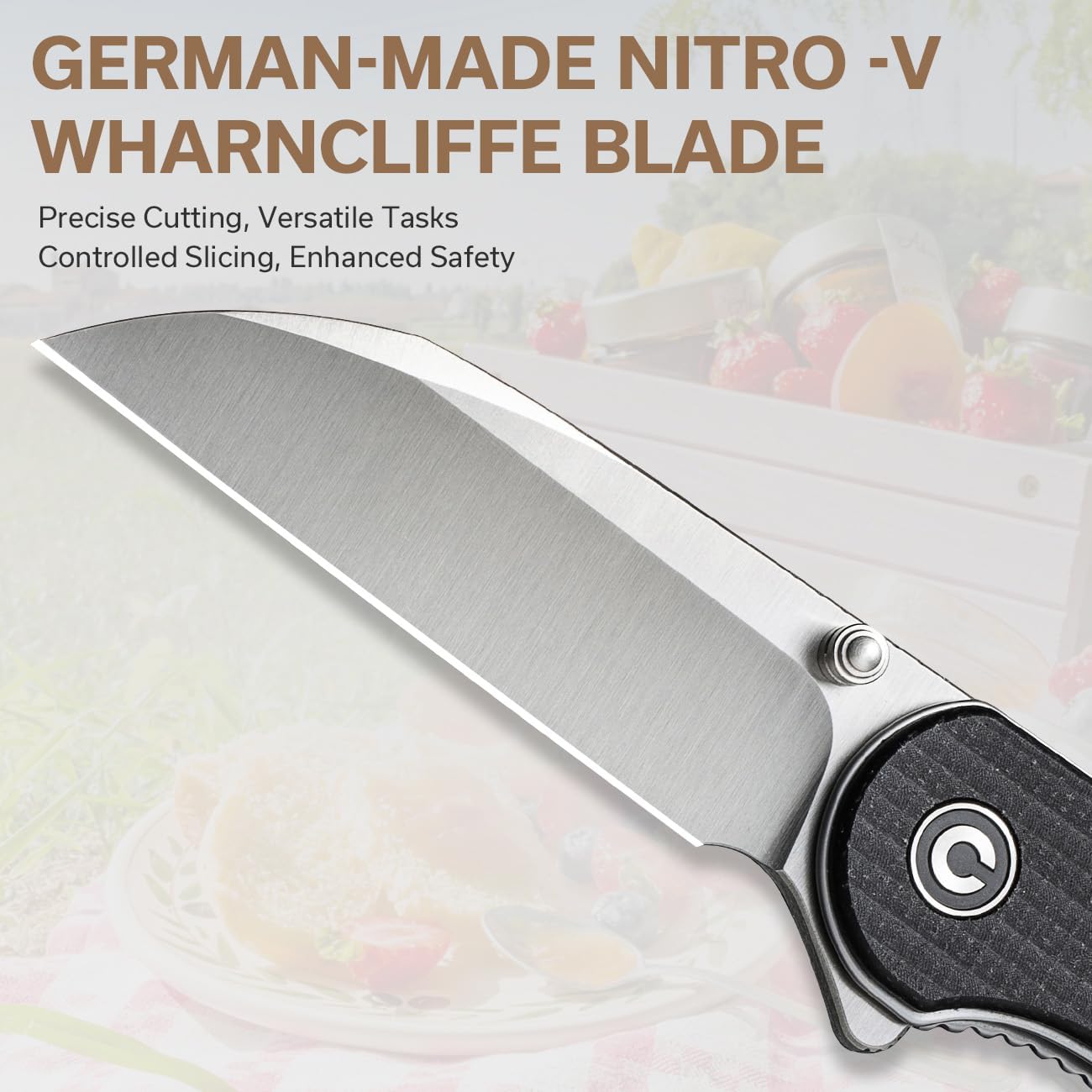 CIVIVI Elementum Folding Knife - Wharncliffe