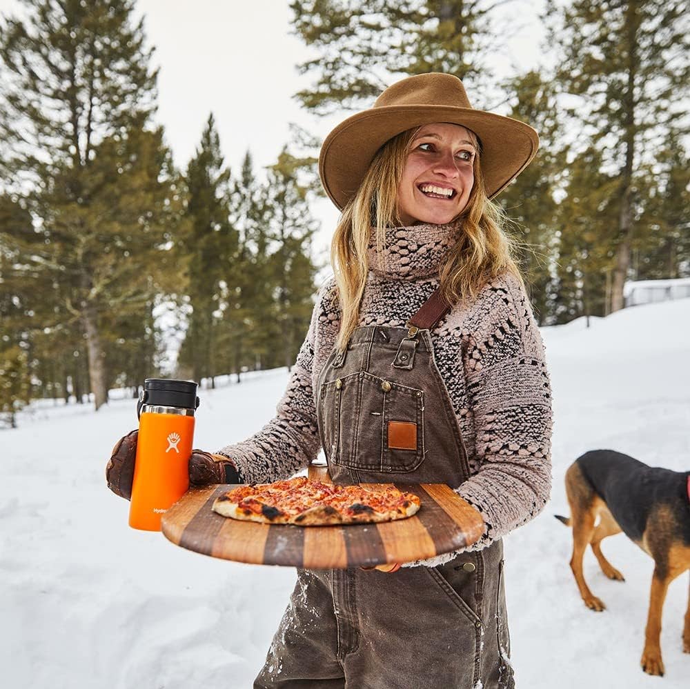 HYDRO FLASK Wide Mouth Insulated Bottle with Flex Sip Lid