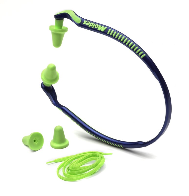 Moldex Jazz Band Hearing Protector (M6506) - NRR 25, Green, 5PR