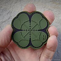 MAXPEDITION Lucky Shot Clover PVC Morale Patch