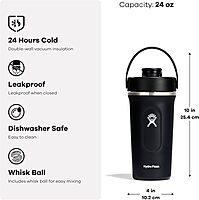 HYDRO FLASK 24 oz Insulated Stainless Steel Shaker Bottle