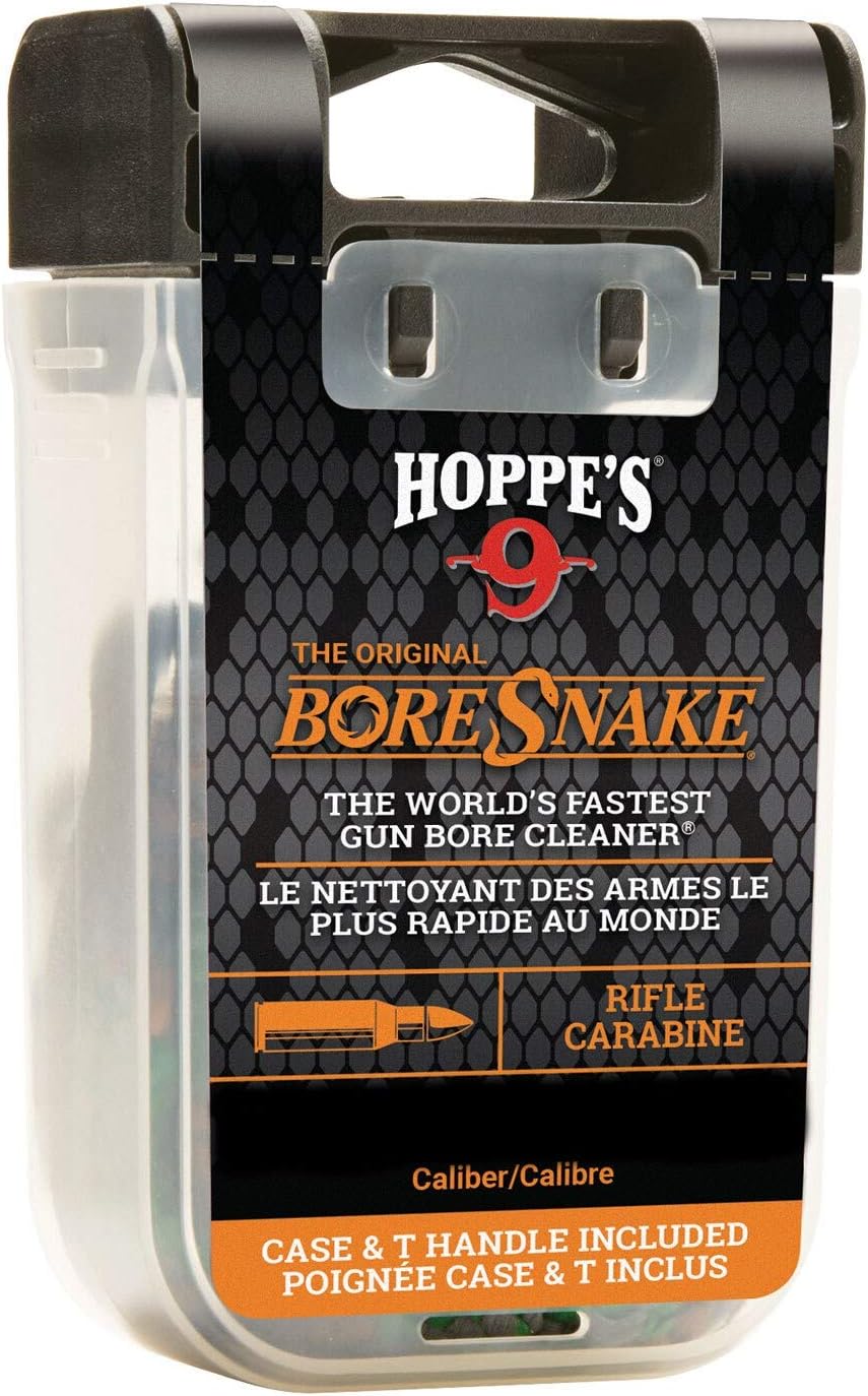 Hoppe's Boresnake Den Rifle Cleaner Kit with T-Handle