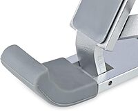 StarTech.com Foldable Laptop Riser Stand, Portable Height Adjustable Ergonomic Laptop Stand