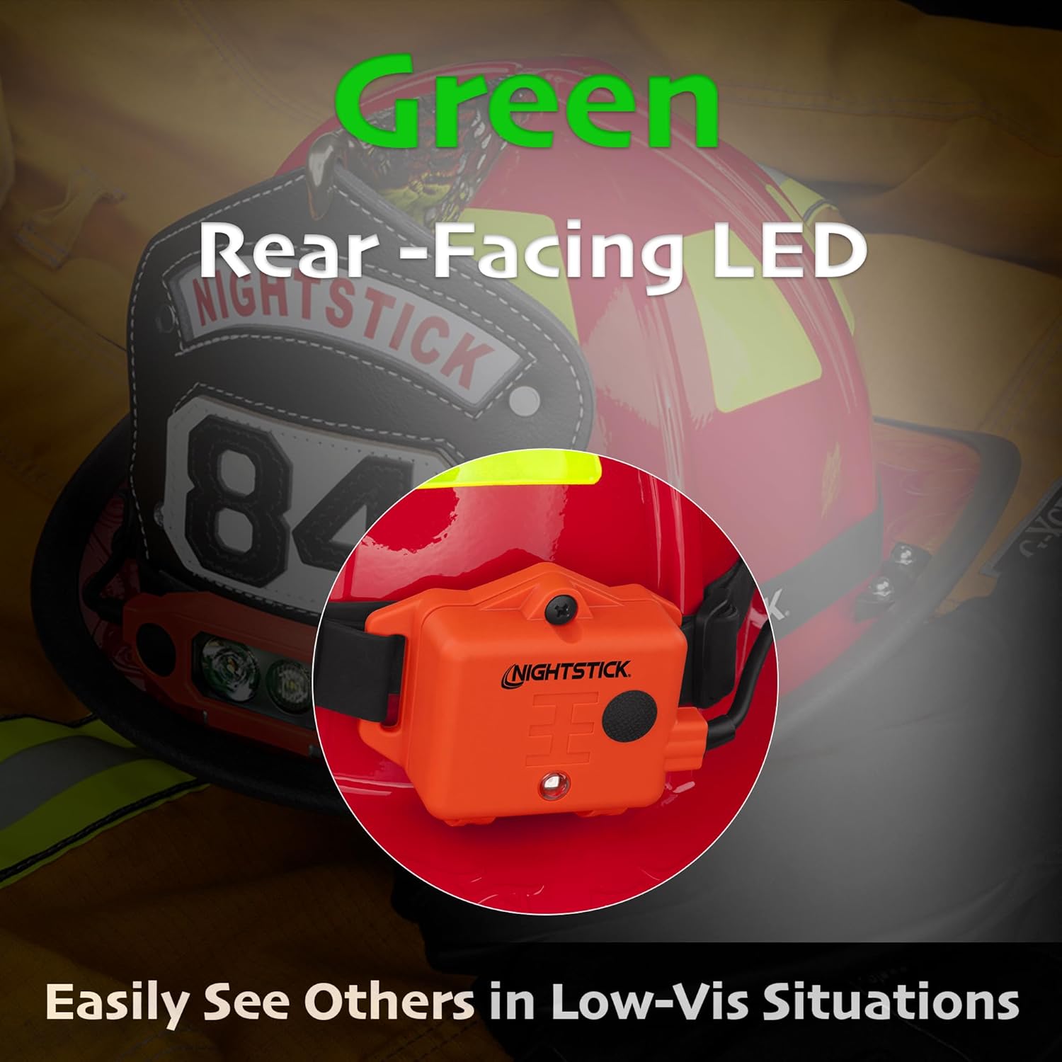 Nightstick XPP-5462 Intrinsically Safe Low-Profile Dual-Light Headlamp
