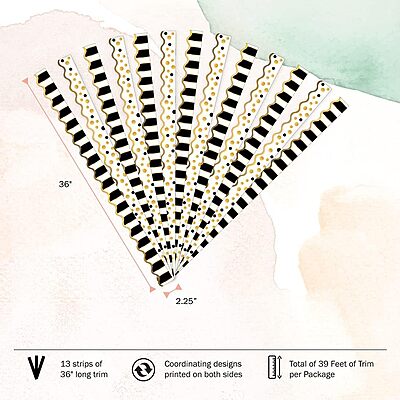 Barker Creek Double-Sided Scalloped Border