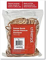 Universal Rubber Bands, Size 32, 3" x 1/8", 205 Pack (432)