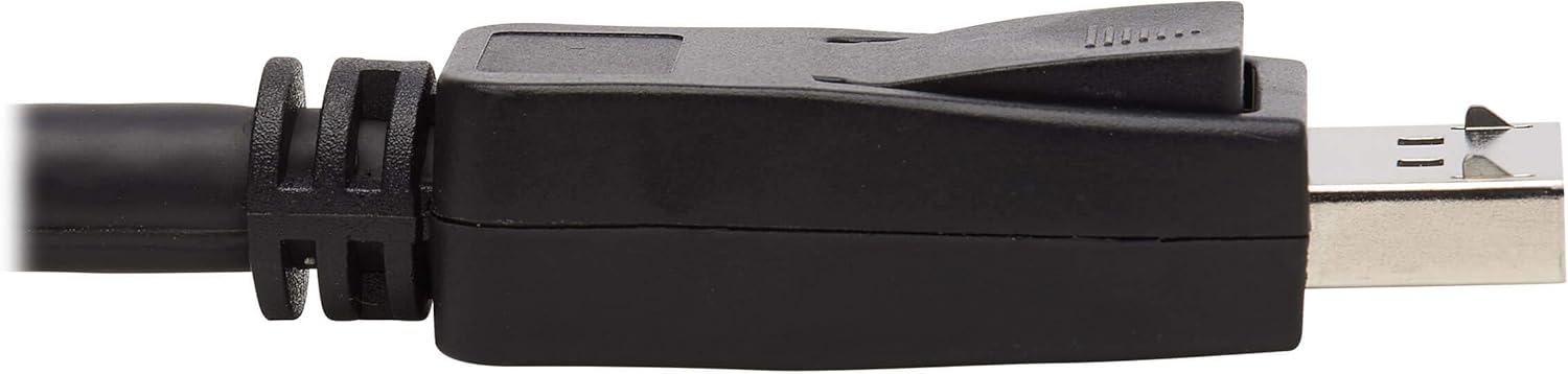 Tripp Lite Dual DisplayPort KVM Cable Kit 4K USB 3.5 mm Audio 3xM/3xM 6ft - 60 MB/s - Supports up to 3840 x 2160