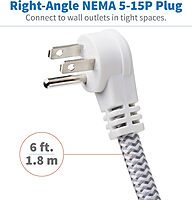 Tripp Lite TLP66USB Surge Protector Tower with USB Ports, 1200 Joules, 5-Outlets