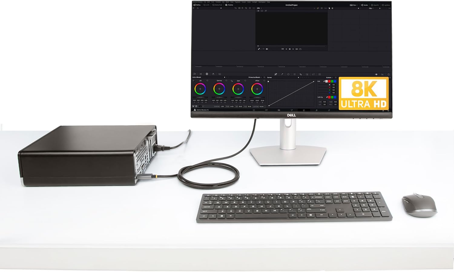 StarTech.com 6ft (2m) DisplayPort to HDMI Adapter Cable, 8K 60Hz, 4K 144Hz, HDR10, DP 1.4 to HDMI 2.1 Active Video Converter