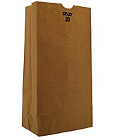 Duro ID# 18420 20# SOS Bag 40# 100% Recycled Natural Kraftm, 500 Piece