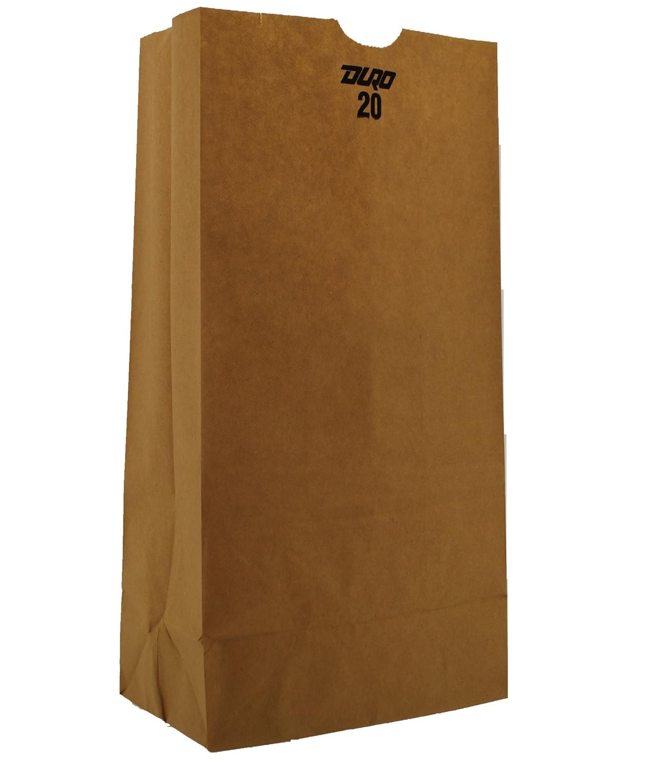 Duro ID# 18420 20# SOS Bag 40# 100% Recycled Natural Kraftm, 500 Piece