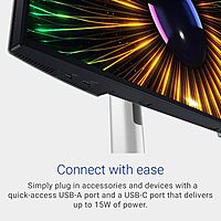 Dell UltraSharp U2424H 24in Class Full HD LED Monitor - 16:9 - Silver - 23.8in Viewable - In-plane Switching (IPS) Technology - DELLU2424H