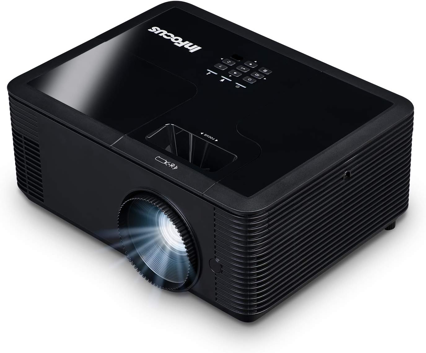 InFocus IN2136 DLP WXGA 4500 Lumens, 1.3X Zoom, 3X HDMI, VGA, 3D and Wi-Fi Ready TechStation Projector