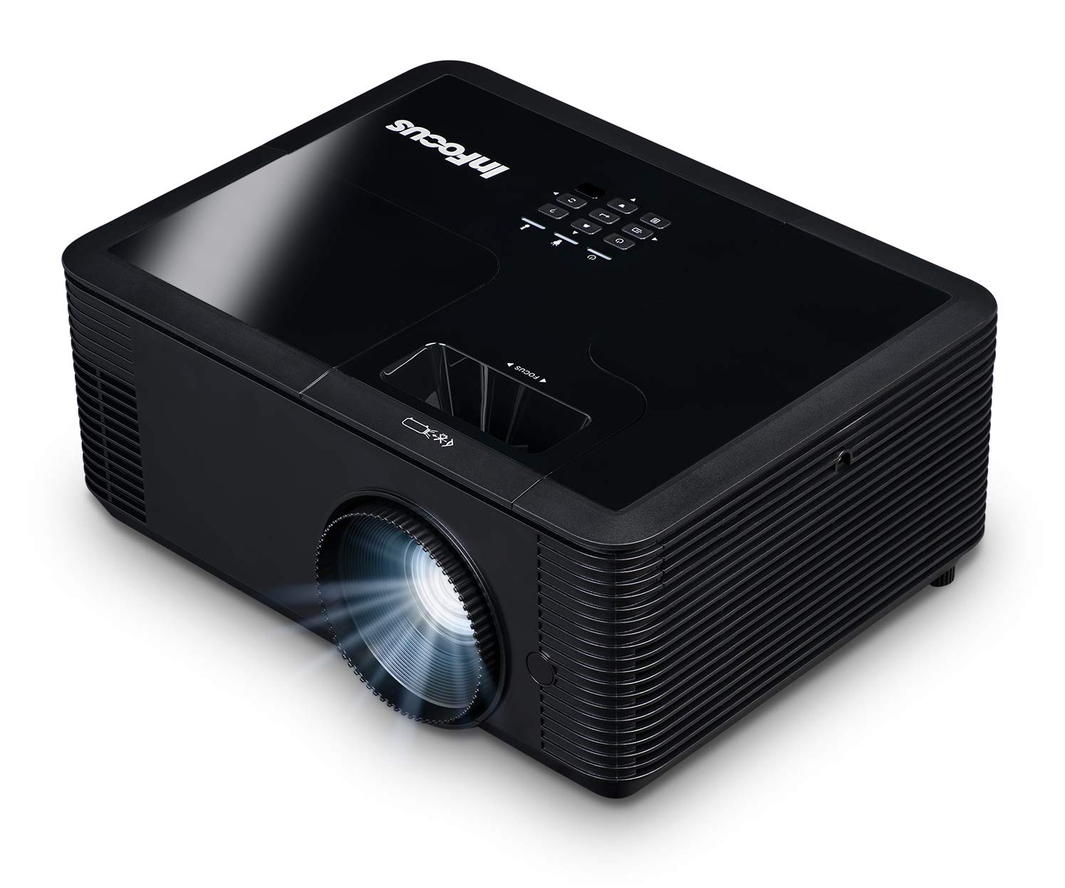 InFocus IN2136 DLP WXGA 4500 Lumens, 1.3X Zoom, 3X HDMI, VGA, 3D and Wi-Fi Ready TechStation Projector