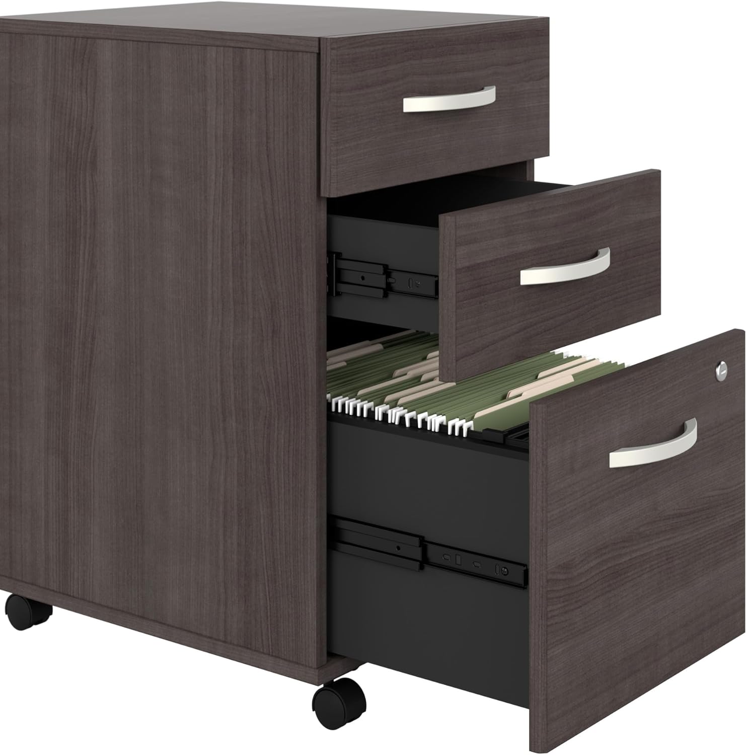 Bush Business Furniture Studio C 3-Drawer Mobile File Cabinet