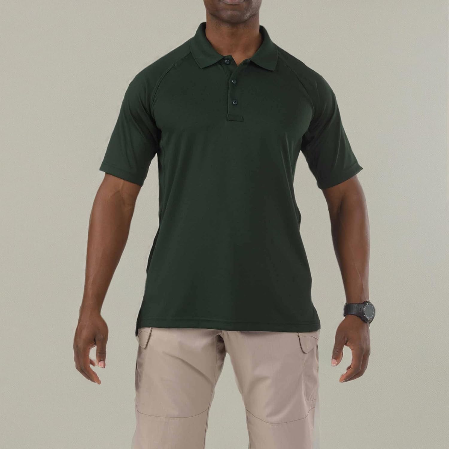 5.11 Tactical Men's Performance Short Sleeve Polo, 100% Polyester, Moisture Wicking, Style 71049