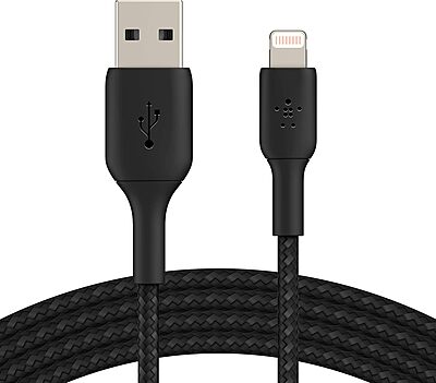 Belkin BoostCharge Braided USB-A to Lightning Cable