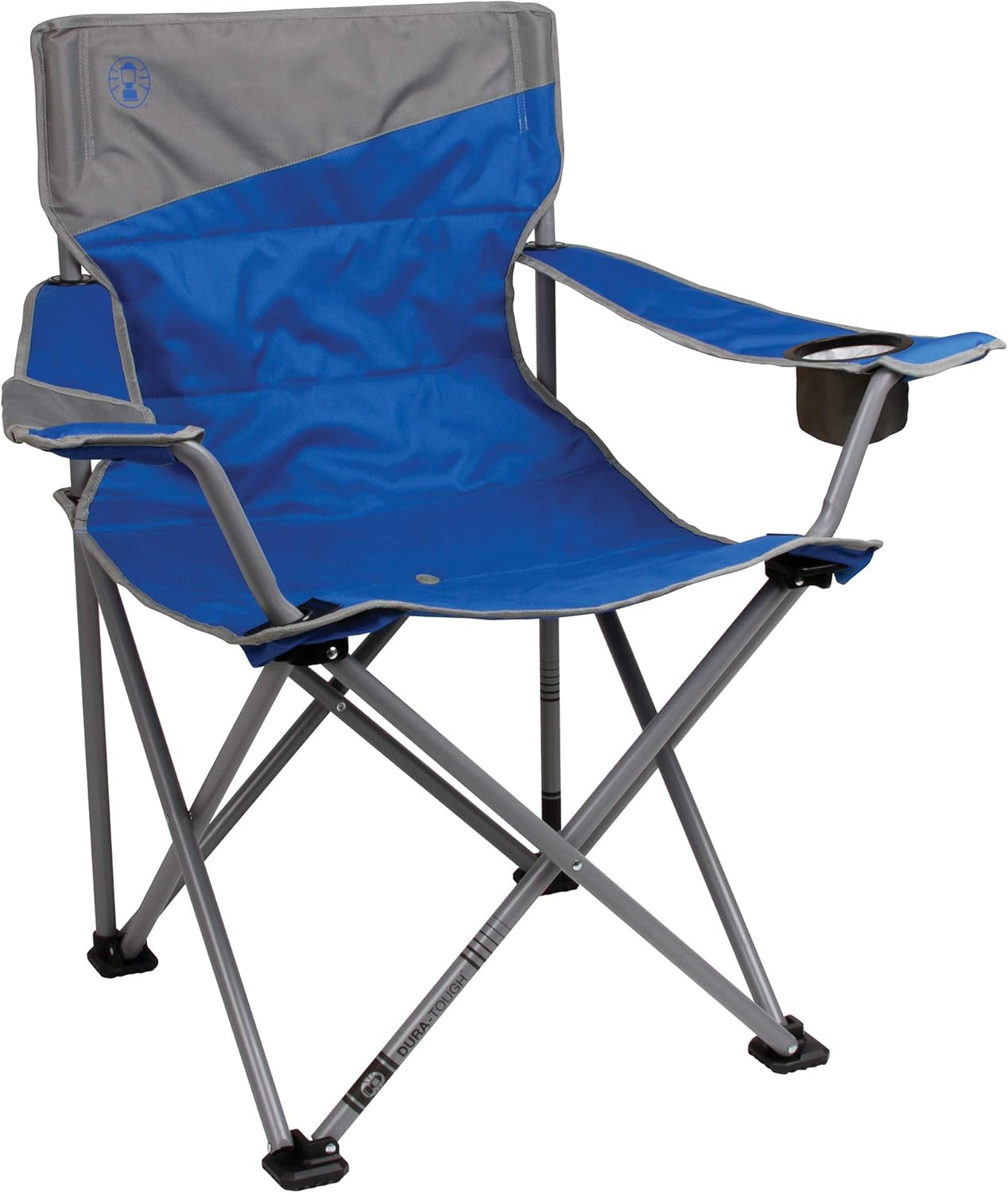COLEMAN Big-N-Tall Camping Chair with Cup Holder & Side Pocket, Water-Resistant XL