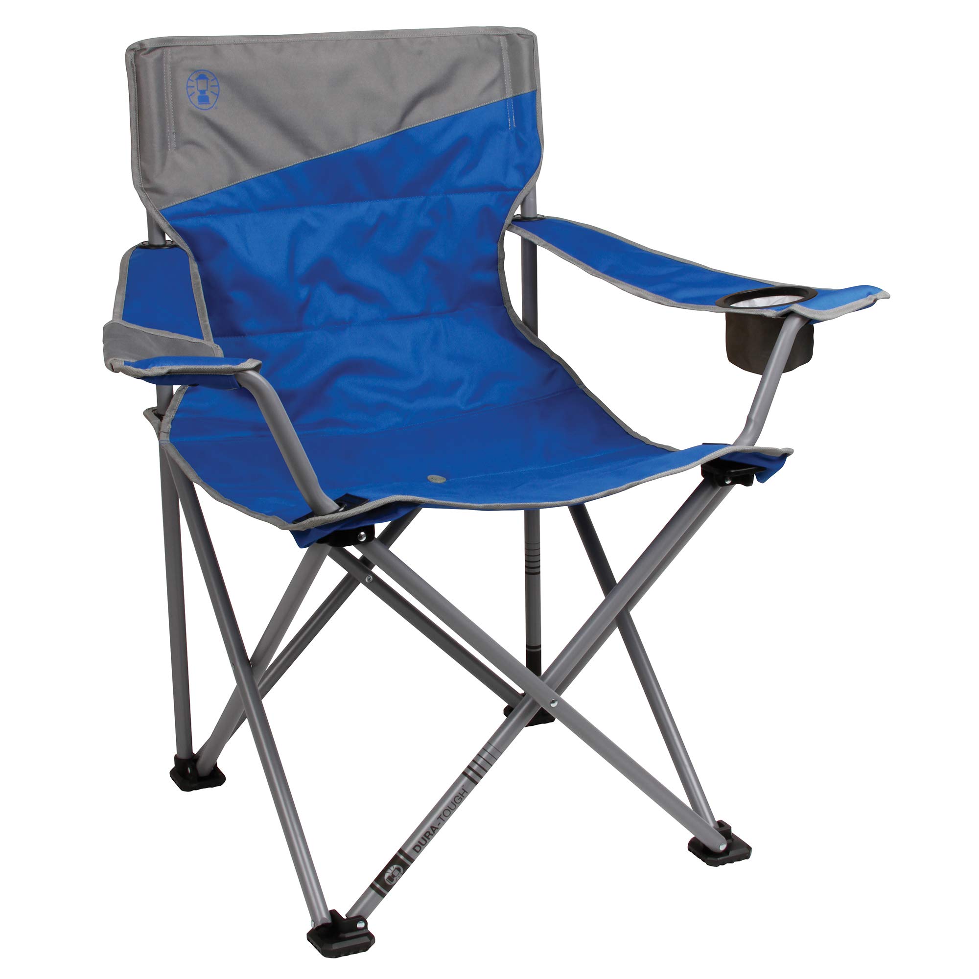 COLEMAN Big-N-Tall Camping Chair with Cup Holder & Side Pocket, Water-Resistant XL