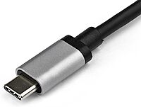 StarTech.com 2.5GbE USB C to Ethernet Adapter NBASE-T NIC - USB 3.0 Type C 2.5/1 Gigabit/100 Mbps Multi Speed Network/USB 3.1 Laptop to RJ45/LAN Thunderbolt 3 Compatible/MacBook Pro Surface (US2GC30)