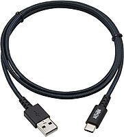 Tripp Lite Heavy Duty USB-A to USB C Charging Sync Cable Android M/3ft