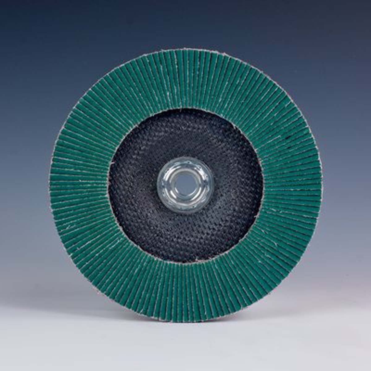 Cubitron II 3M Flap Disc 577F - 40 Grit Aluminum Zirconia - Type 27 Quick Change Angle Grinder Disc