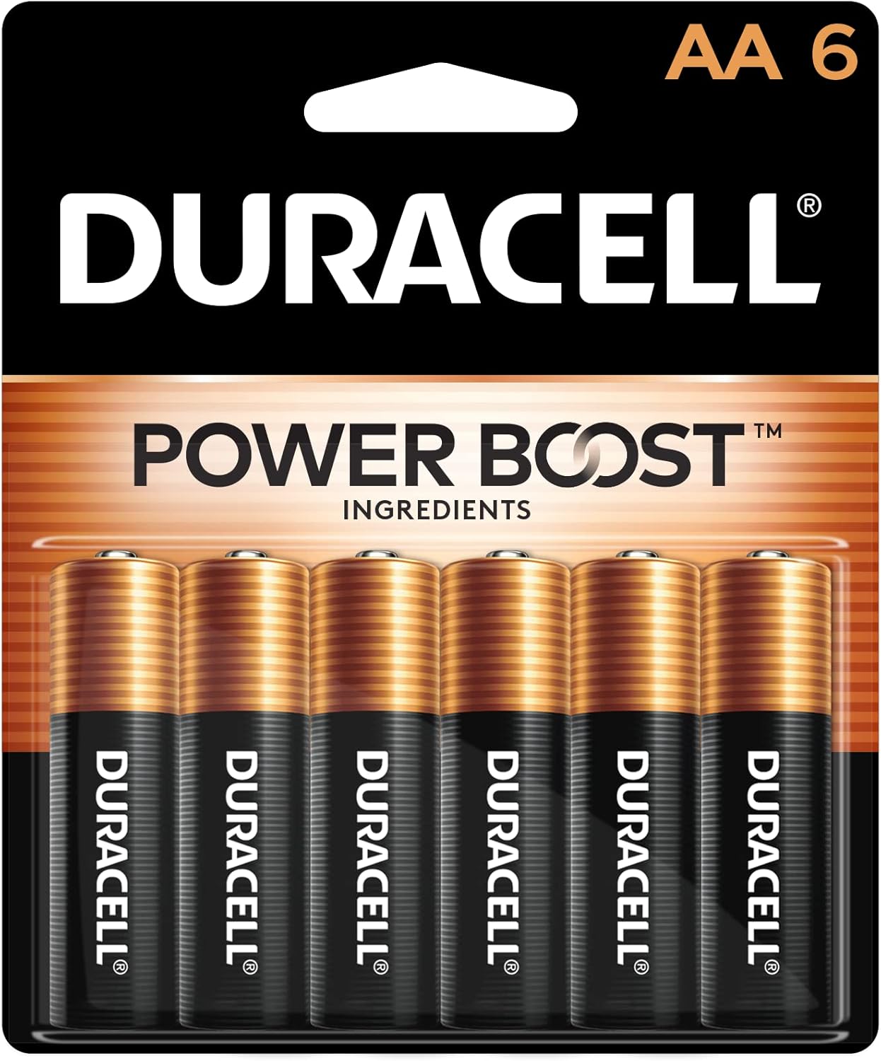 Duracell Coppertop AA Alkaline Batteries with Power Boost Ingredients