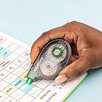 Tombow 68620 MONO Correction Tape, Non-Refillable, 1/6" x 394", White Tape 1 Count (Pack of 1)