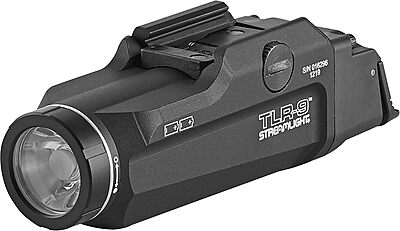 Streamlight 69464 TLR-9 Flex Low-Profile Rail-Mounted Tactical Light with CR123A Lithium Batteries, Black
