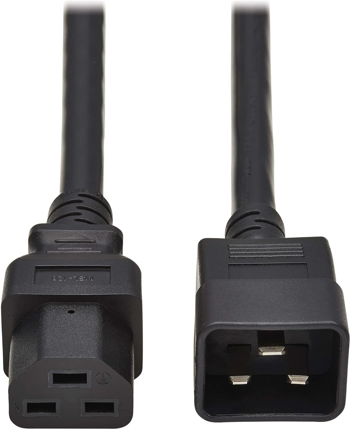 Tripp Lite C20 to C21 Power Extension Cord, 20A 12 AWG, Heavy-Duty