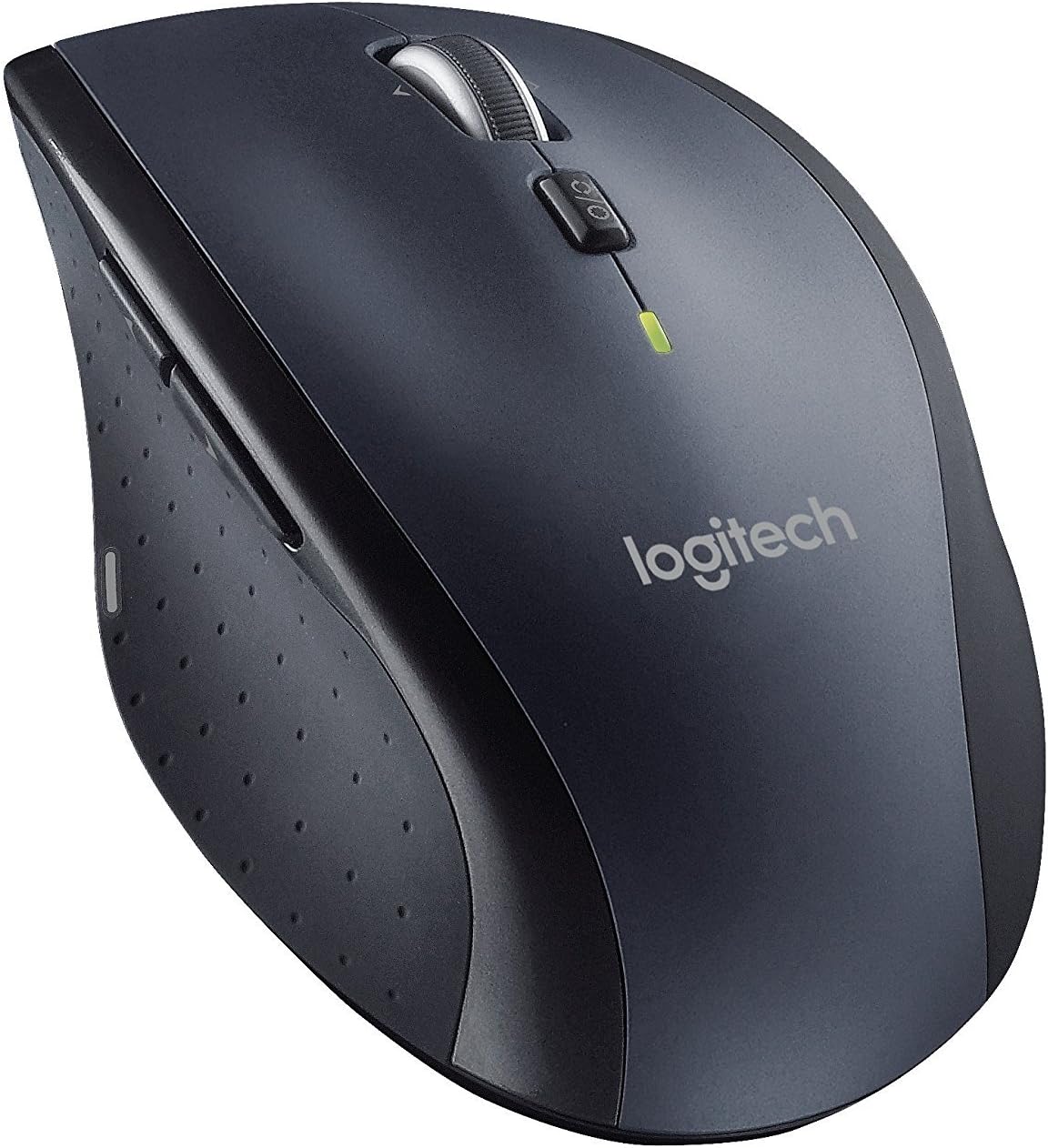 Logitech M705 Marathon Wireless Laser Mouse, 2.4 Ghz Frequency/30 Ft Wireless Range, Right Hand Use, Black