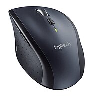 Logitech M705 Marathon Wireless Laser Mouse, 2.4 Ghz Frequency/30 Ft Wireless Range, Right Hand Use, Black
