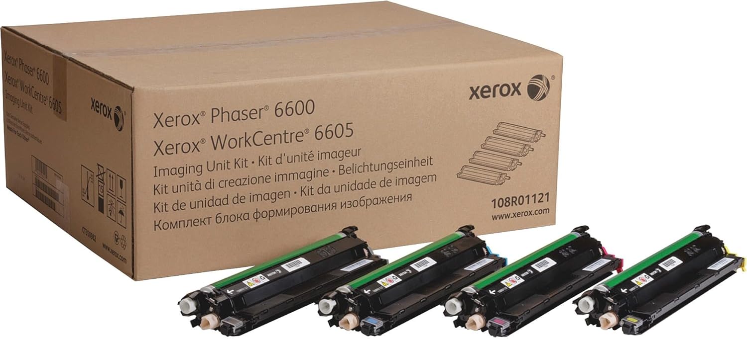 Xerox 108R01121 Imaging Unit Kit – 60,000 Page-Yield (Black/Cyan/Magenta/Yellow)
