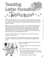AlphaTales: A to Z Letter Formation Practice Pages: Fun-filled Reproducible Practice Pages That Help Young Learners Recognize and Print Every Letter of the Alphabet