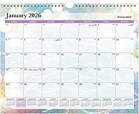 AT-A-GLANCE® Dreams 2026 Monthly Wall Calendar, Medium, 15" x 12"