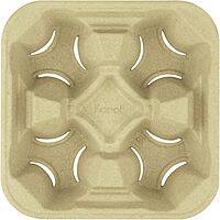 Karat C5000 4 Cups 8 oz. - 32 oz. Cup Holder (Case of 300)